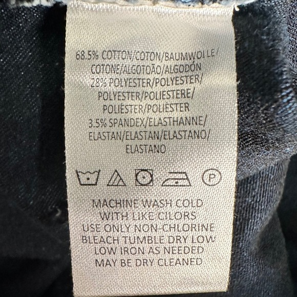 Free People Skinny Jeans Womens 27 Blue High‎ Rise Frayed Hem Pull On Jeggings - Picture 7 of 8